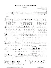 descargar la partitura para acordeón Ça sent si bon l'Aubrac (Tarentelle) en formato PDF