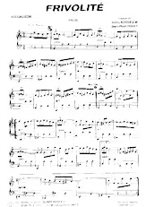 download the accordion score Frivolité (Valse) in PDF format