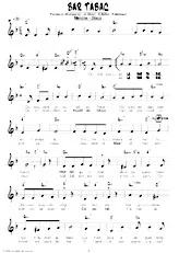download the accordion score Bar Tabac (Marche Disco) in PDF format