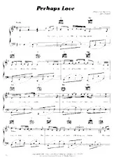 download the accordion score Perhaps Love in PDF format