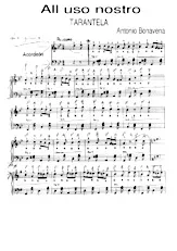download the accordion score All uso Nostro in PDF format