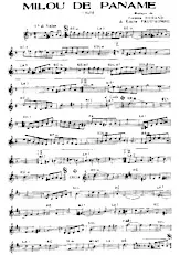 descargar la partitura para acordeón Milou de Paname (Valse) en formato PDF