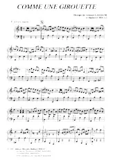 descargar la partitura para acordeón Comme une girouette (Valse Musette) en formato PDF