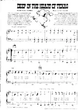 descargar la partitura para acordeón Deep in the heart of texas en formato PDF