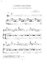 download the accordion score L'amas sauvage (Du film : Mon nom est personne) in PDF format