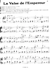 download the accordion score La Valse de l'Empereur  in PDF format