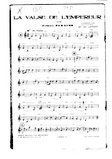 télécharger la partition d'accordéon La Valse de l'Empereur (Arrangement Léo Laurent) au format PDF