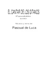 descargar la partitura para acordeón El cantar de los gitanos (Paso Doble) en formato PDF