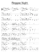 download the accordion score Reggae Night (Relevé) in PDF format