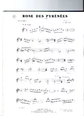 télécharger la partition d'accordéon Rose des pyrénées (Valse) au format PDF