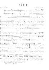 download the accordion score Petit in PDF format