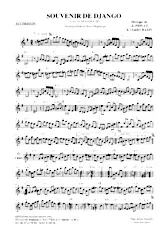 download the accordion score Souvenir de Django (Valse Manouche) in PDF format