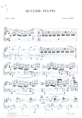download the accordion score Rêverie féline in PDF format