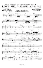 télécharger la partition d'accordéon Love me Please love me (Arrangement : Léo Nègre) (Orchestration) au format PDF