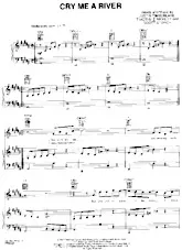 download the accordion score Cry me a river in PDF format