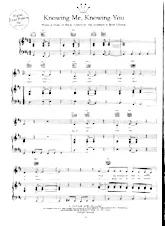 download the accordion score Knowing me knowing you (Chant : Abba) in PDF format
