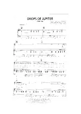 télécharger la partition d'accordéon Drops of Jupiter (Tell me) au format PDF