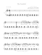 download the accordion score The Scientist in PDF format