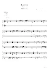 descargar la partitura para acordeón Repenti en formato PDF