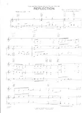 télécharger la partition d'accordéon Mulan : Reflection (Walt Disney) au format PDF