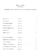 télécharger la partition d'accordéon Recueil : Blues And Boogie (13 Titres) (Pour piano) au format PDF