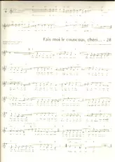 download the accordion score Fais moi le couscous chéri in PDF format