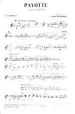 scarica la spartito per fisarmonica Payotte (Valse Musette) in formato PDF
