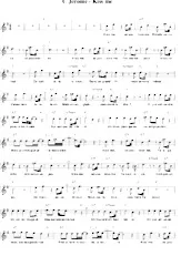 download the accordion score Kiss me in PDF format