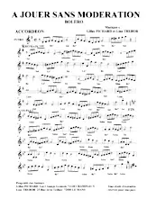 scarica la spartito per fisarmonica A jouer sans modération in formato PDF