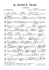télécharger la partition d'accordéon K Dance Mad (Madison) au format PDF