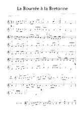 download the accordion score La Bourrée à la Bretonne in PDF format