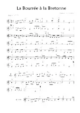 descargar la partitura para acordeón La Bourrée à la Bretonne en formato PDF