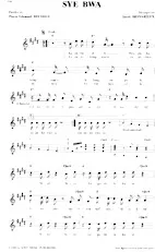 download the accordion score Sye Bwa in PDF format