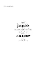 descargar la partitura para acordeón Czerny (Piano) (Les cinq doigts) en formato PDF