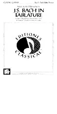 télécharger la partition d'accordéon Bach For Classic Guitar au format PDF