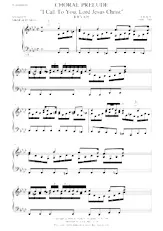 télécharger la partition d'accordéon Chorale Prélude (BWV 639) au format PDF