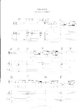 download the accordion score On aime in PDF format