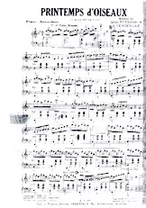 descargar la partitura para acordeón Printemps d'oiseaux (Valse Musette) en formato PDF