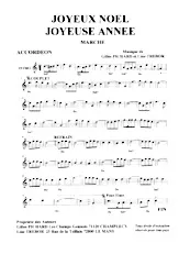descargar la partitura para acordeón Joyeux Noël Joyeuse Année (Marche) en formato PDF