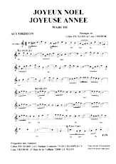 download the accordion score Joyeux Noël Joyeuse Année (Marche) in PDF format