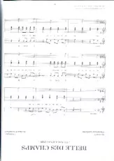 scarica la spartito per fisarmonica Belle des champs (Tu baguenaudes) in formato PDF