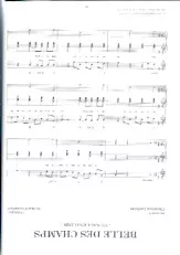 descargar la partitura para acordeón Belle des champs (Tu baguenaudes) en formato PDF