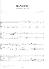 descargar la partitura para acordeón Danette (On est tous pour) en formato PDF