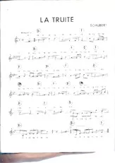download the accordion score La truite in PDF format