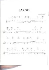 scarica la spartito per fisarmonica Largo in formato PDF