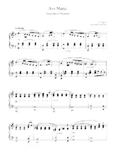 télécharger la partition d'accordéon Ave Maria (Piano) au format PDF