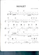 download the accordion score Menuet in PDF format