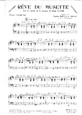 scarica la spartito per fisarmonica Rêve du musette (Arrangement Yvonne Thomson) (Valse) (Piano) in formato PDF
