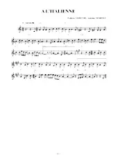 scarica la spartito per fisarmonica A l'italienne (Tarentelle) in formato PDF
