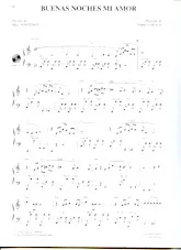 descargar la partitura para acordeón Buenas noches mi amor en formato PDF